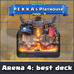Arena 4: The best Giant Skeleton deck (no legendary cards)