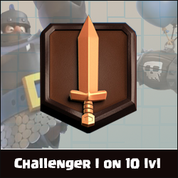 Getting to “Challenger I” as a 10 lvl player is quite possible (deck, tactic tips, etc.)!